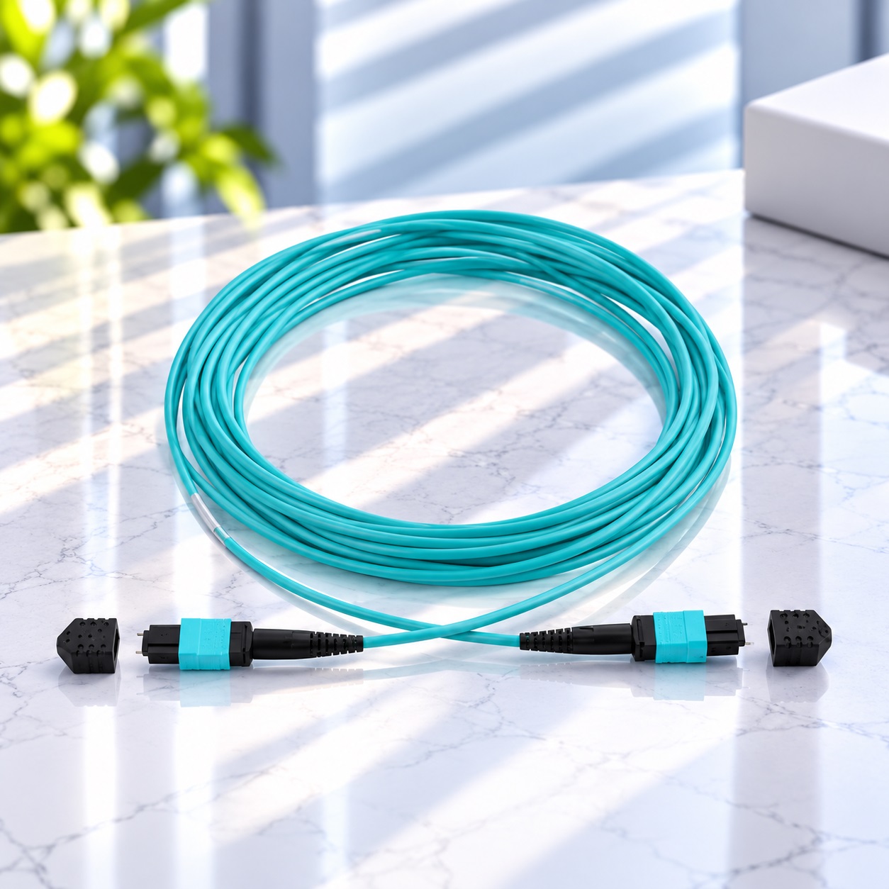 Dây nhảy quang MPO Multimode MM OM3 (MPO-MPO)