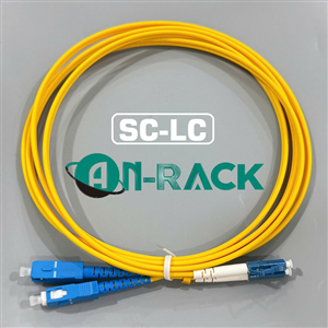 Dây nhảy quang 3m SM SC-LC Duplex hiệu AnRack AR-SL-U3D