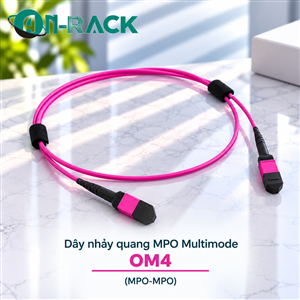 Dây nhảy quang MPO Multimode MM OM4 (MPO-MPO)