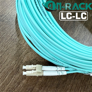 Dây nhảy quang Multimode OM3 Duplex đầu nối LC/UPC-LC/UPC dài 50M, AR-LL-M3-U50D