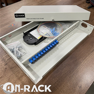 Hộp phối quang ODF 16FO bắt rack 19'' SC/UPC, mã AR-1619SUIN1, hiệu AnRack