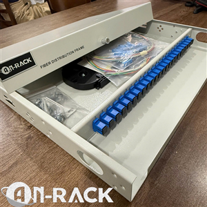 Hộp phối quang ODF 24FO bắt rack 19'' SC/UPC, mã AR-2419SUIN1 hiệu AnRack