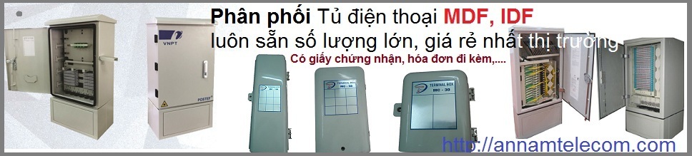 Tổng pp MDF, IDF, tủ cáp thoại, hộp đấu dây